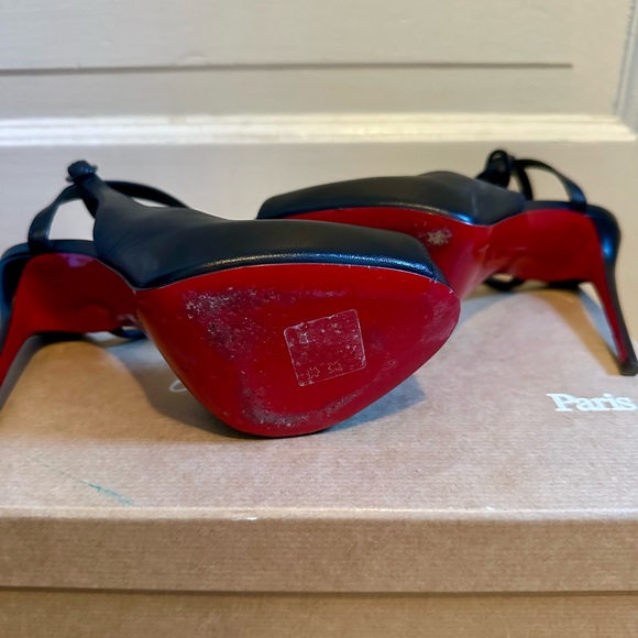 Christian louboutin Jenlove alta 120 kid in black - Picture 6 of 9